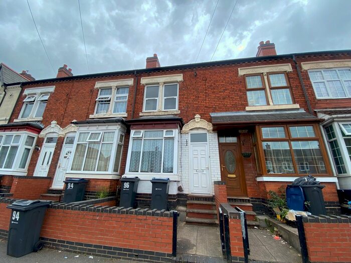 3 Bedroom Terraced House To Rent In Shenstone Road, Edgbaston, Birmingham, B16