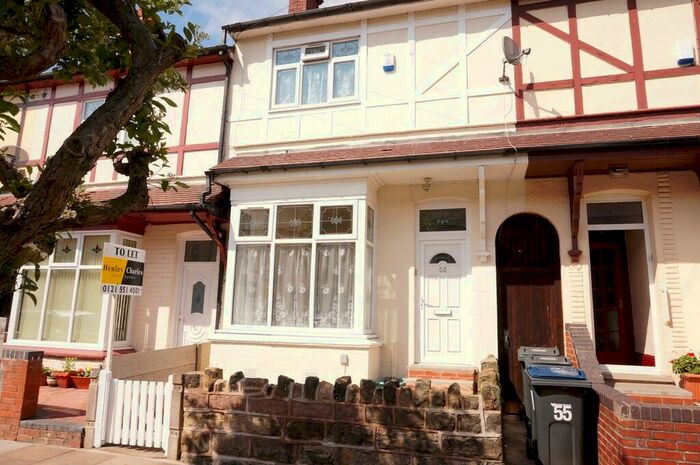 3 Bedroom Terraced House To Rent In Leyton Road, Handsworth, B21