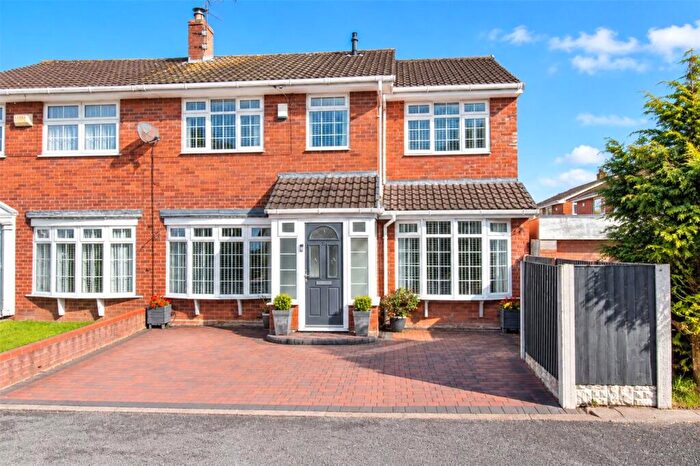 4 Bedroom Semi-Detached House For Sale In Broadstone Drive, Spital, Wirral, CH63