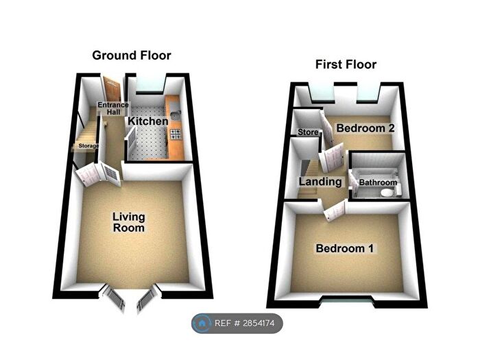 2 Bedroom Terraced House To Rent In Waldstock Road, London, SE28