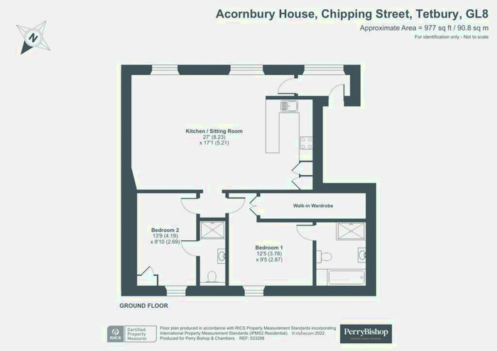 2 Bedroom Apartment To Rent In Chipping Street, Tetbury, Gloucestershire, GL8