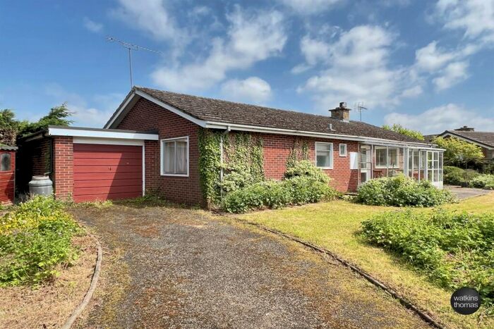 3 Bedroom Detached Bungalow For Sale In Brockington Road, Bodenham, Hereford, HR1