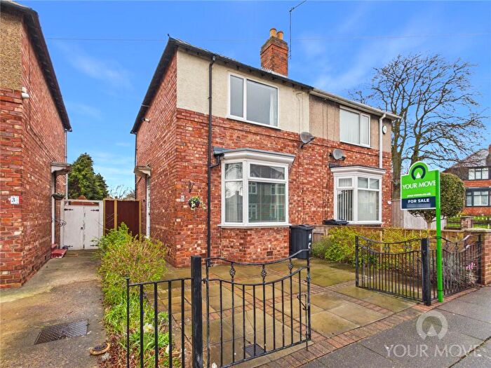 2 Bedroom Semi-Detached House For Sale In Coatham Crescent, Darlington, Durham, DL1