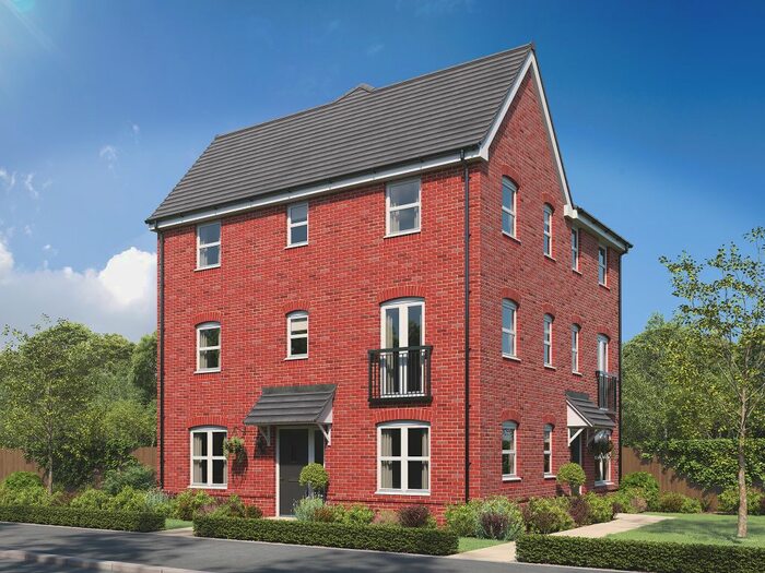 3 Bedroom Semi-detached House For Sale In "The Ashdown Corner" At Haverhill Road, Little Wratting, Haverhill, CB9
