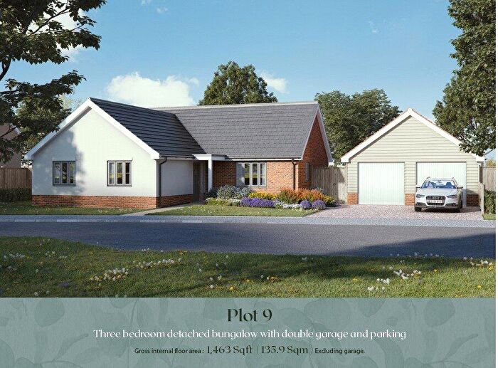 3 Bedroom Detached Bungalow For Sale In Symonds Walk, Richer Road, Badwell Ash, Suffolk, IP31