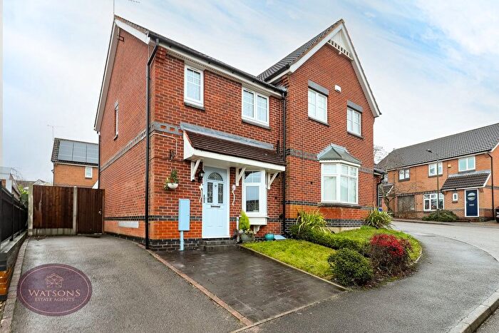 2 Bedroom Semi Detached House For Sale In Sanders Close, Ilkeston, DE7