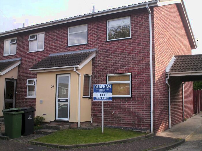 3 Bedroom End Of Terrace House To Rent In Carl Close, Dereham, NR19