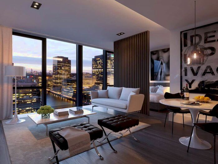 Studio To Rent In Marsh Wall, London, E14