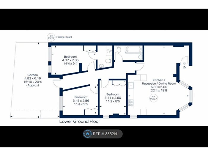 3 Bedroom Flat To Rent In Highbury Grove, London, N5