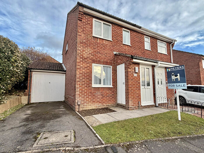 2 Bedroom Semi Detached House For Sale In Twyford Way, Canford Heath, Poole, BH17