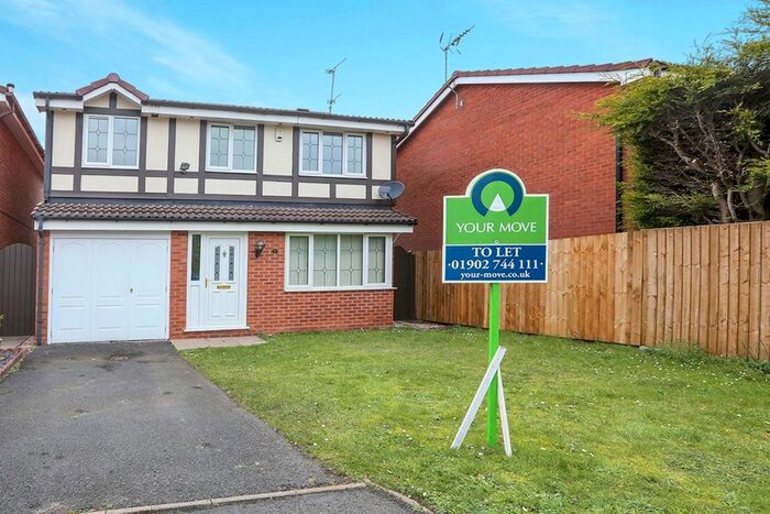 4 Bedroom Detached House To Rent In Thornbury Court, Perton, Wolverhampton WV6