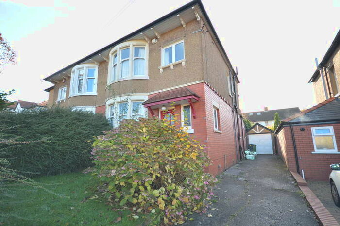 3 Bedroom Semi-Detached House To Rent In Llandennis Avenue, Cyncoed, Cardiff, CF23