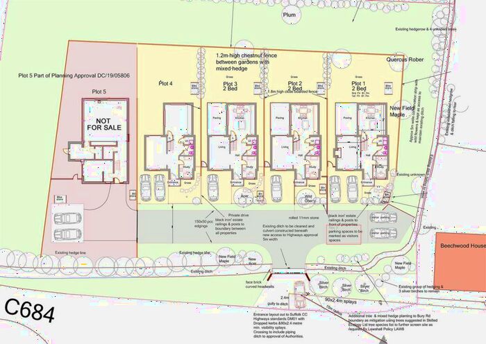Plot For Sale In Bury Road, Lawshall, Bury St Edmunds, IP29