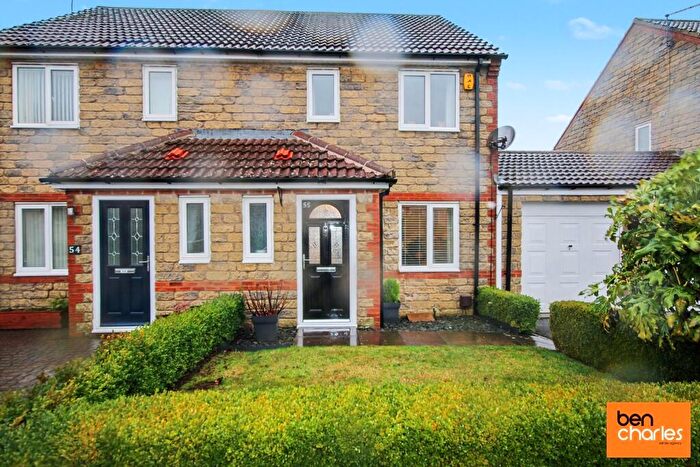 3 Bedroom Semi-Detached House For Sale In Stuart Court, Consett, Durham, DH8