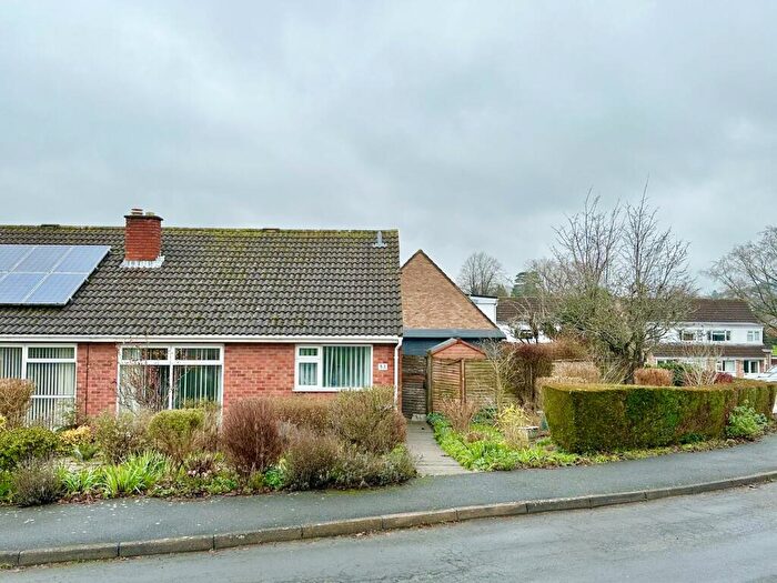 2 Bedroom Semi-Detached Bungalow For Sale In Oakland Drive, Ledbury, HR8