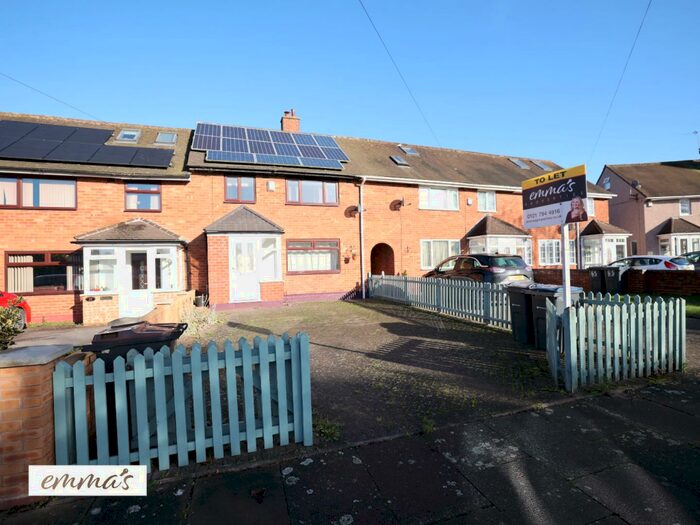 3 Bedroom House To Rent In Brownfield Road, Birmingham, B34