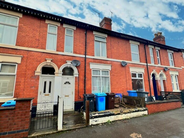 4 Bedroom Terraced House To Rent In Harcourt Street, Derby, DE1