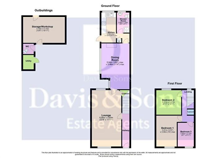 3 Bedroom Terraced House For Sale In Commercial Street, Risca, Newport., NP11