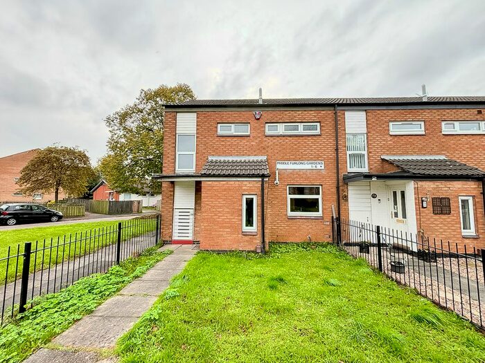 2 Bedroom End Of Terrace House To Rent In Middle Furlong Gardens, Nottingham, NG2
