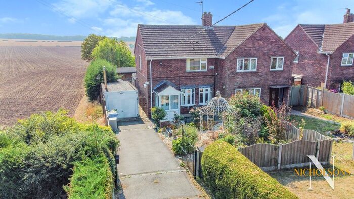 2 Bedroom Semi-Detached House For Sale In Vernon Close, Grove, Retford, Nottinghamshire, R, DN22