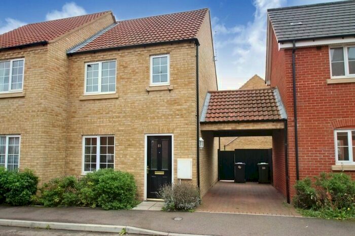2 Bedroom End Of Terrace House To Rent In Bevington Way, St. Neots, Cambridgeshire, PE19