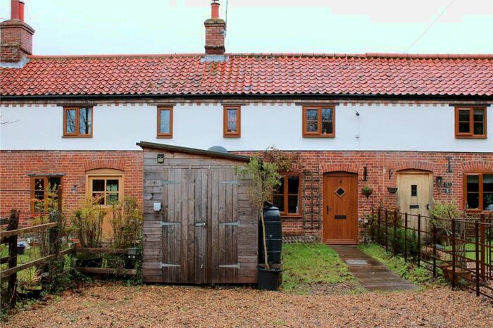 2 Bedroom Terraced House For Sale In Sustead Lane, Sustead, Norwich, Norfolk, NR11