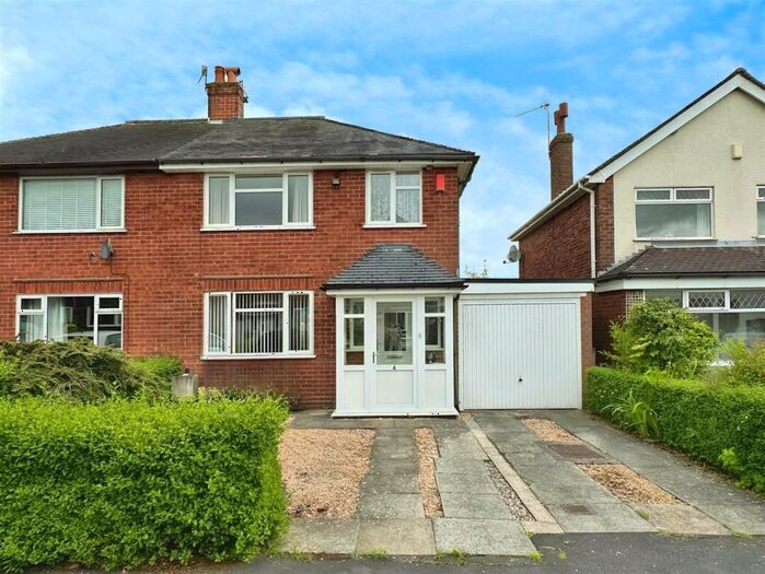 3 Bedroom Semi-Detached House For Sale In Wilton Avenue, Werrington, Staffordshire, ST9