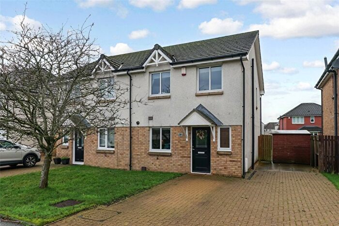 3 Bedroom Semi Detached House For Sale In Bathlin Crescent, Moodiesburn, Glasgow, North Lanarkshire, G69