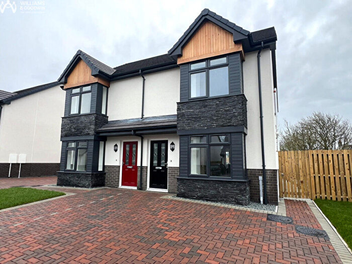 3 Bedroom Semi Detached House For Sale In Parc Y Coed, Llangefni, Anglesey, LL77