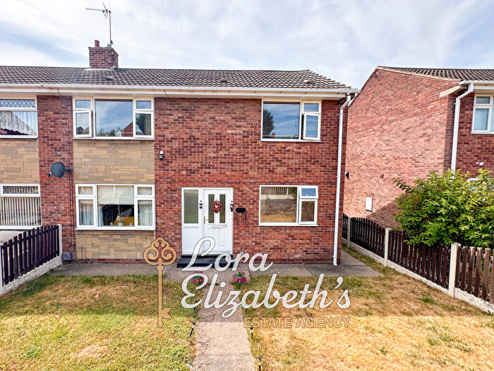 3 Bedroom Semi Detached House For Sale In Thickley Close, Shirebrook, Derbyshire, NG20