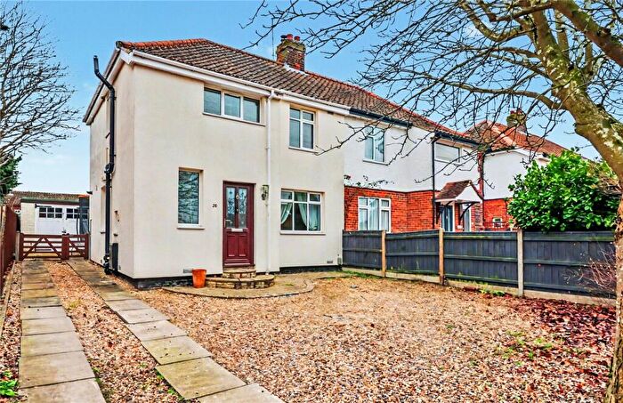 3 Bedroom Semi-Detached House For Sale In Hawthorne Avenue, Hellesdon, Norwich, Norfolk, NR6