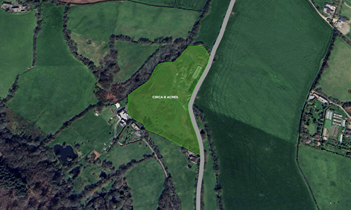 Land For Sale In Pine Ridge, Trevigro, Callington, Cornwall, PL17