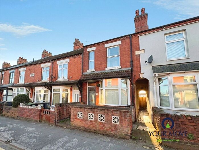 2 Bedroom Terraced House For Sale In Park Road, Bedworth, Warwickshire, CV12