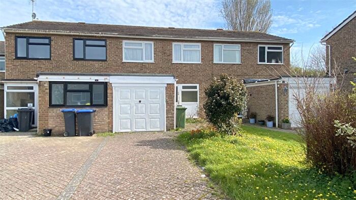 3 Bedroom Terraced House For Sale In Willow Crescent, Durrington, Worthing, West Sussex, BN13