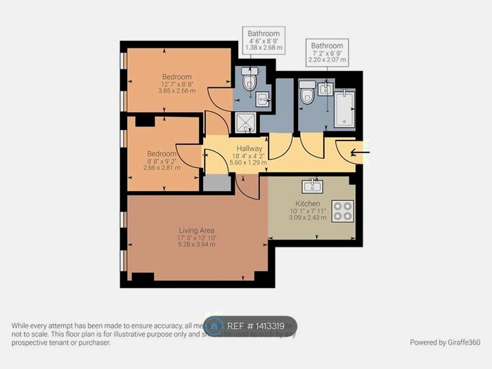 2 Bedroom Flat To Rent In Chatsworth House, Manchester, M1