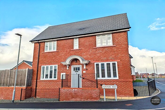 3 Bedroom Detached House For Sale In Adonis Way, Holmer, Hereford, HR4