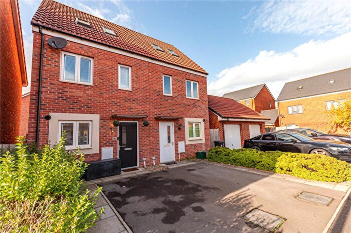 3 Bedroom Semi Detached House For Sale In Valerian Street, Emersons Green, Bristol, BS16