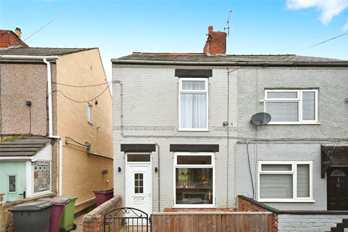 2 Bedroom Semi-Detached House For Sale In Clowne Road, Stanfree, Chesterfield, Derbyshire, S44