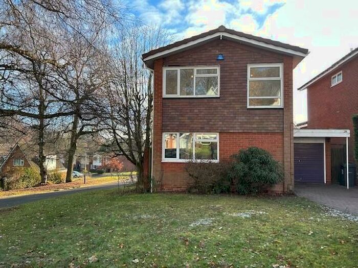 3 Bedroom Detached House To Rent In Chancellors Close, Edgbaston, Birmingham, B15