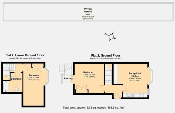 1 Bedroom Flat To Rent In Fortis Green, East Finchley, N2
