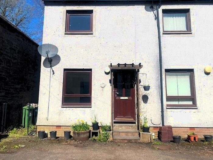 1 Bedroom End Of Terrace House To Rent In East High Street, Crieff, PH7