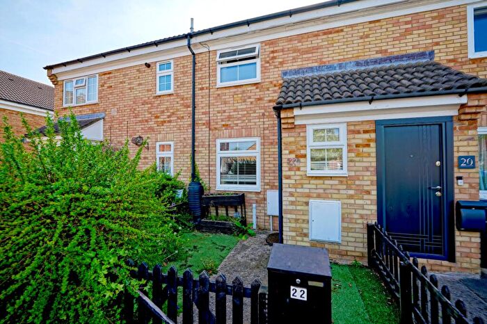2 Bedroom Terraced House For Sale In Chawston Close, Eaton Socon, St. Neots, PE19