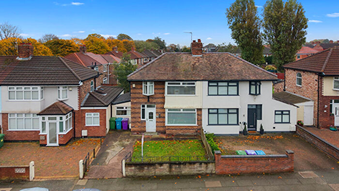 3 Bedroom Semi Detached House For Sale In Melwood Drive, West Derby, Liverpool, L12