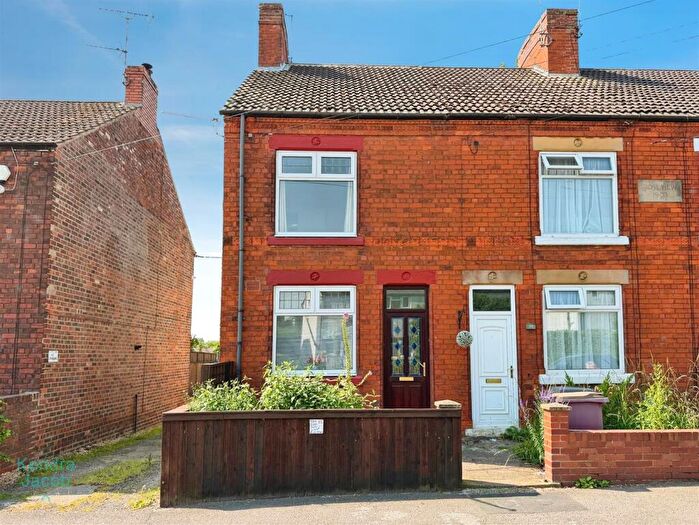2 Bedroom End Of Terrace House For Sale In Welbeck Street, Whitwell, Worksop, S80