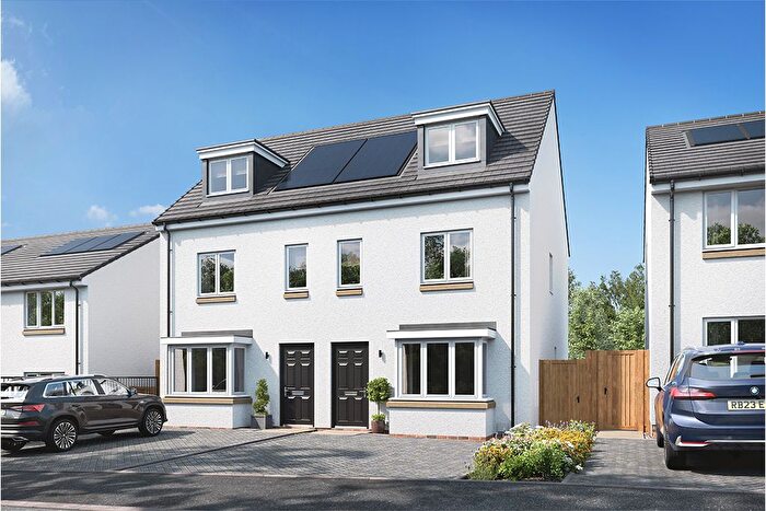 3 Bedroom Semi-Detached House For Sale In "The Tiree" At Old Glasgow Road, Kilwinning, KA13