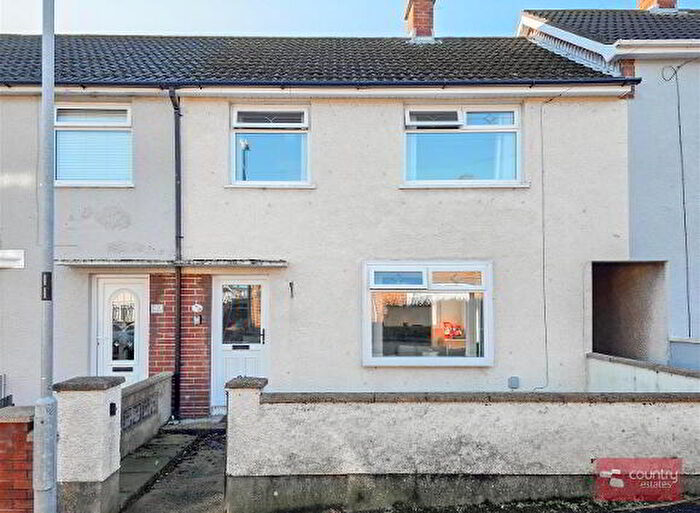3 Bedroom Mid Terraced House For Sale In Dunloy Gardens, Newtownabbey, BT37