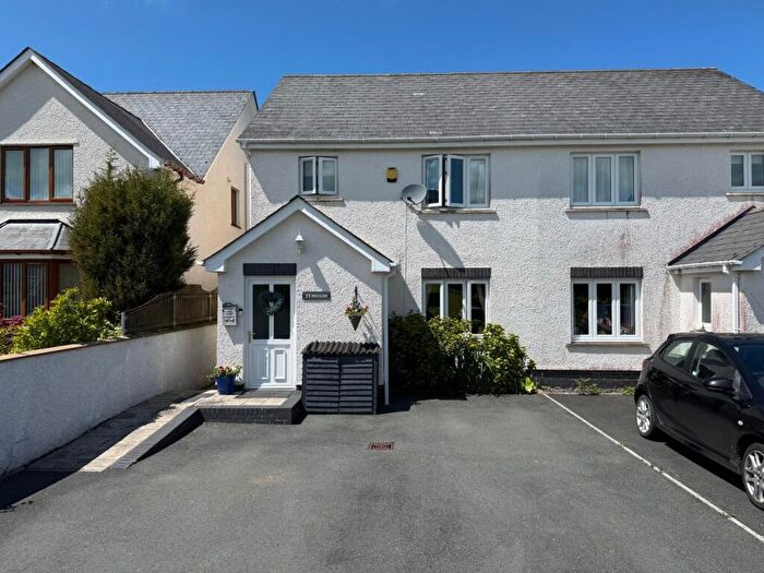2 Bedroom Semi-Detached House For Sale In Heol Y Cwm, Cross Inn, Near New Quay, SA44