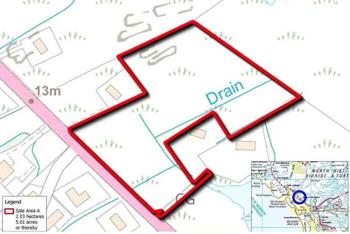 Land For Sale In , Plot A, Claddach Kirkibost, Isle Of North Uist, HS6
