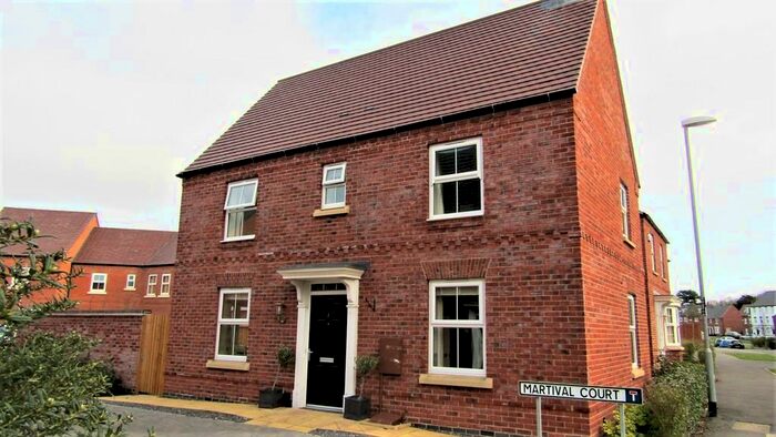 3 Bedroom Detached House To Rent In Martival Court, Ashby-de-la-Zouch, LE65