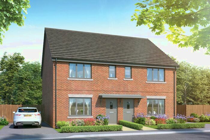 3 Bedroom Semi-detached House For Sale In "The Harper" At Stoke Albany Road, Desborough, NN14
